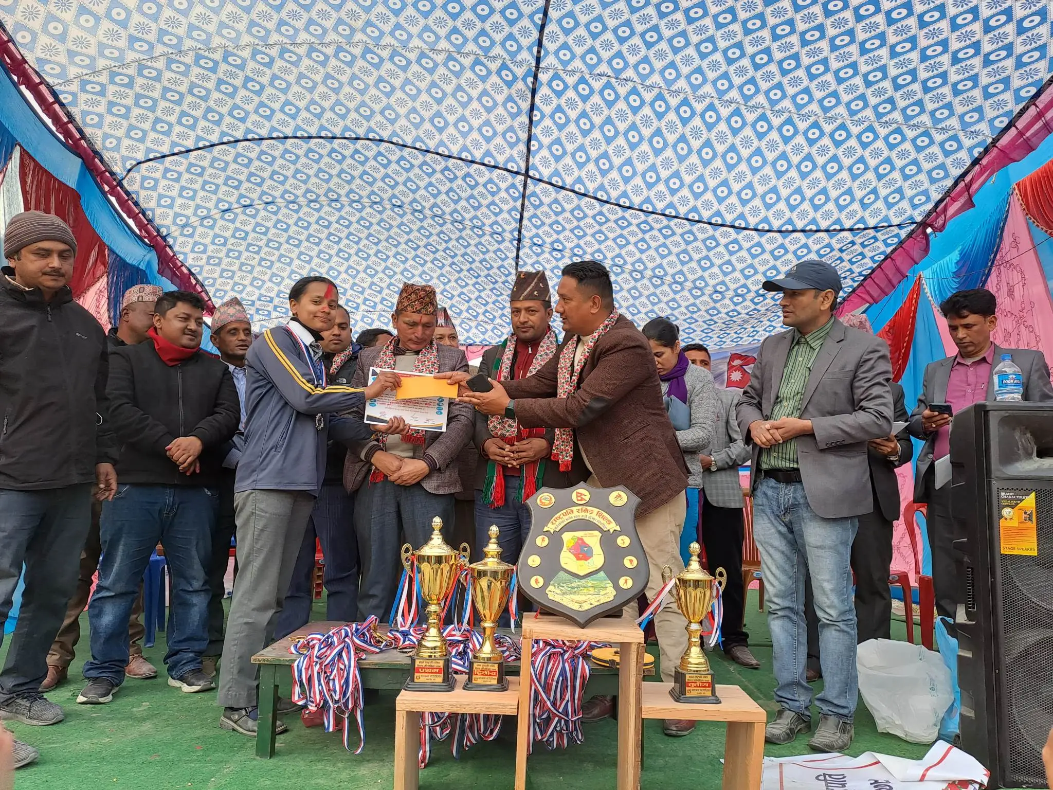 जलजलामा शुरु अन्तर विद्यालय एवम् प्रथम राष्ट्रपति रनिङ शिल्ड प्रतियोगितामा एल्लेटिक्सतर्फका इभेन्टहरु सम्पन्न