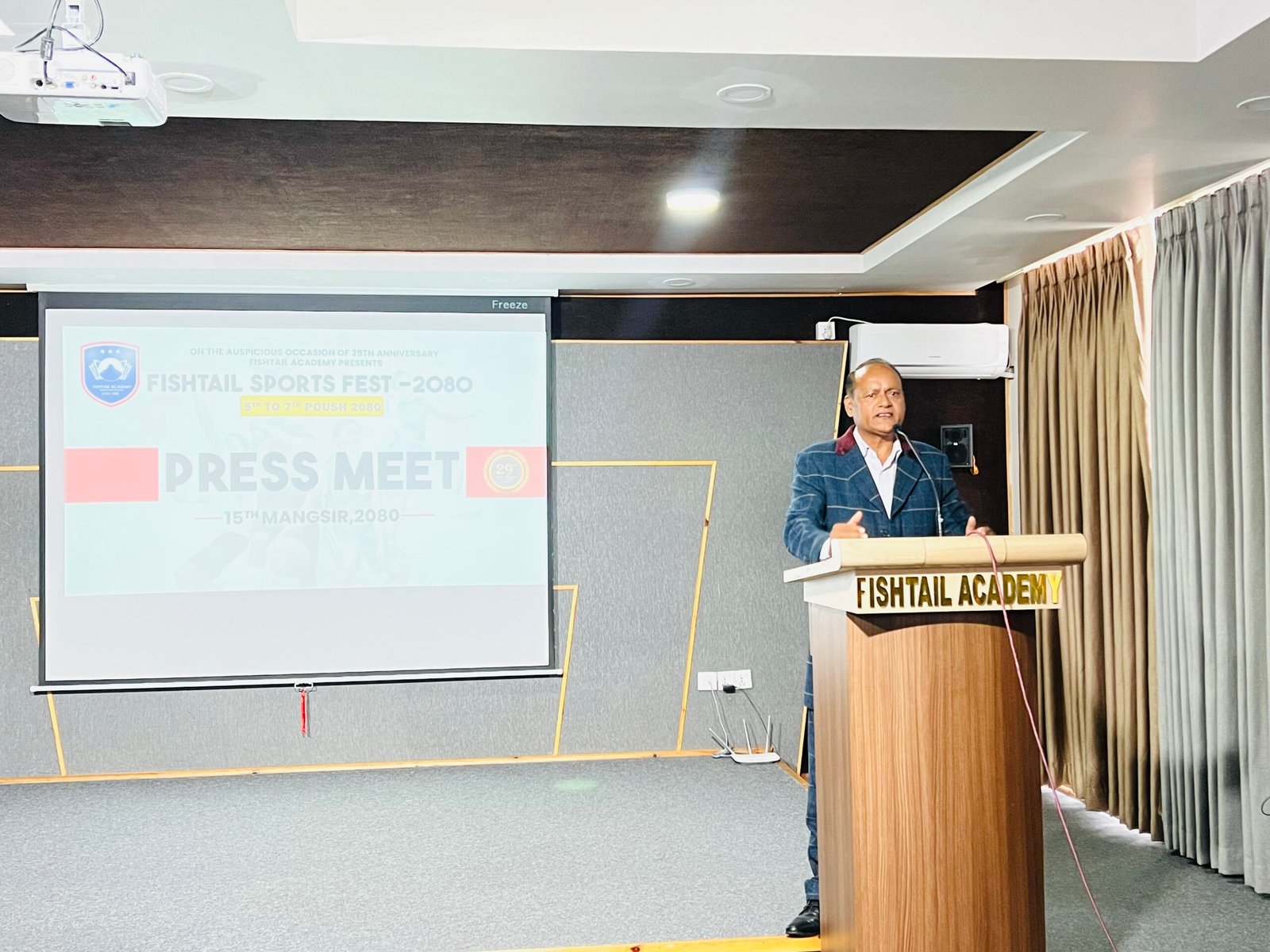फिस्टेल एकेडेमीको ‘फिस्टेल स्पोर्टस् फेस्ट’ पुषको ५ देखि ७ गते सम्म हुने