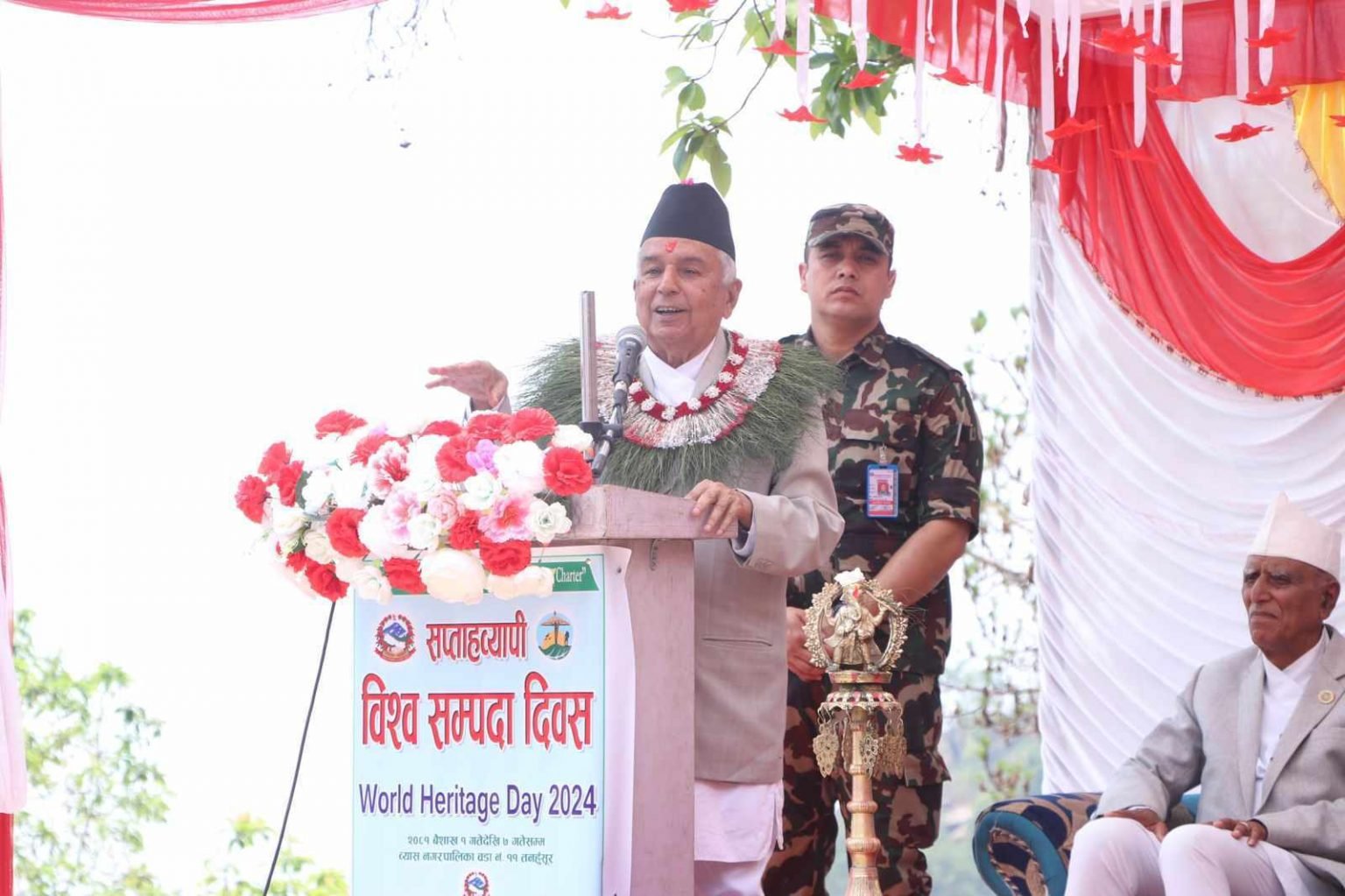 हाम्रो विकासको आधार कृषि, पर्यटन, उद्योग र जलस्रोत नै हो’ : राष्ट्रपति पौडेल