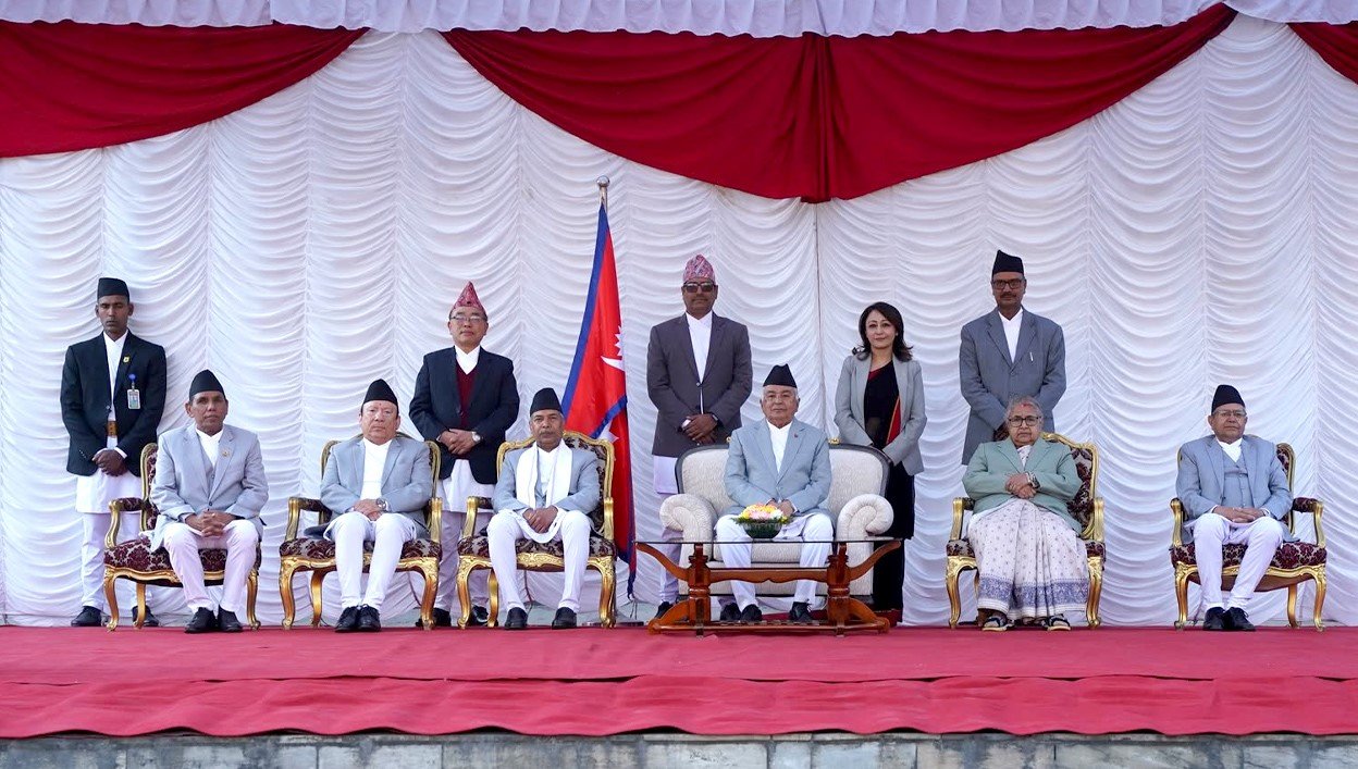 नवनियुक्त चार मन्त्रीहरूले लिए पद तथा गोपनियताको शपथ